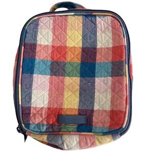 Vera Bradley | Tropics Plaid Quilted Lunch Bag | Multicolor | Insulated | One Si